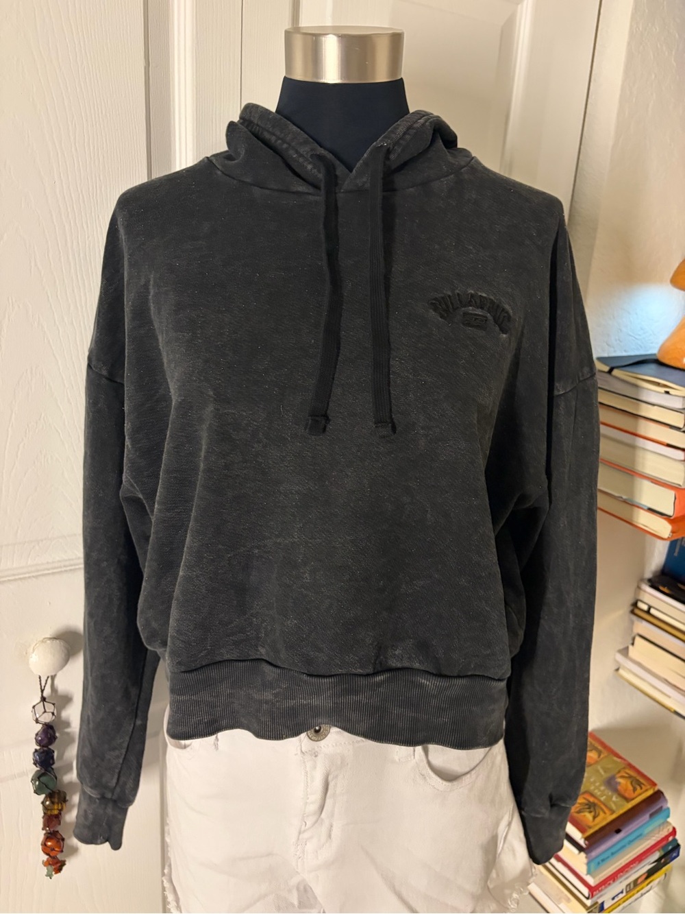 Billabong Women’s Washed Black Hoodie